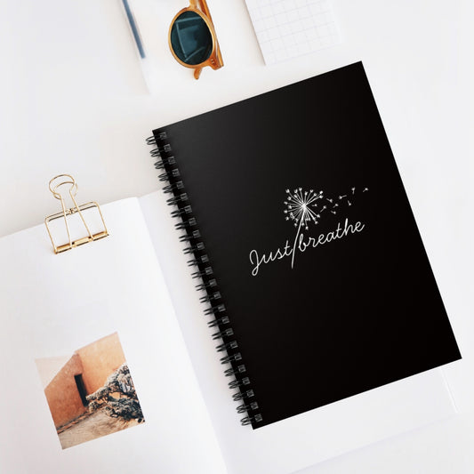 Just Breathe Spiral Notebook/Journal