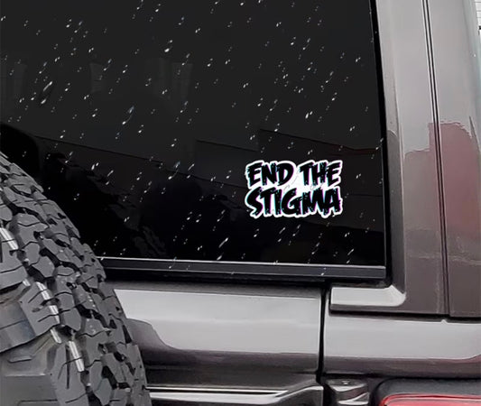 End The Stigma Sticker