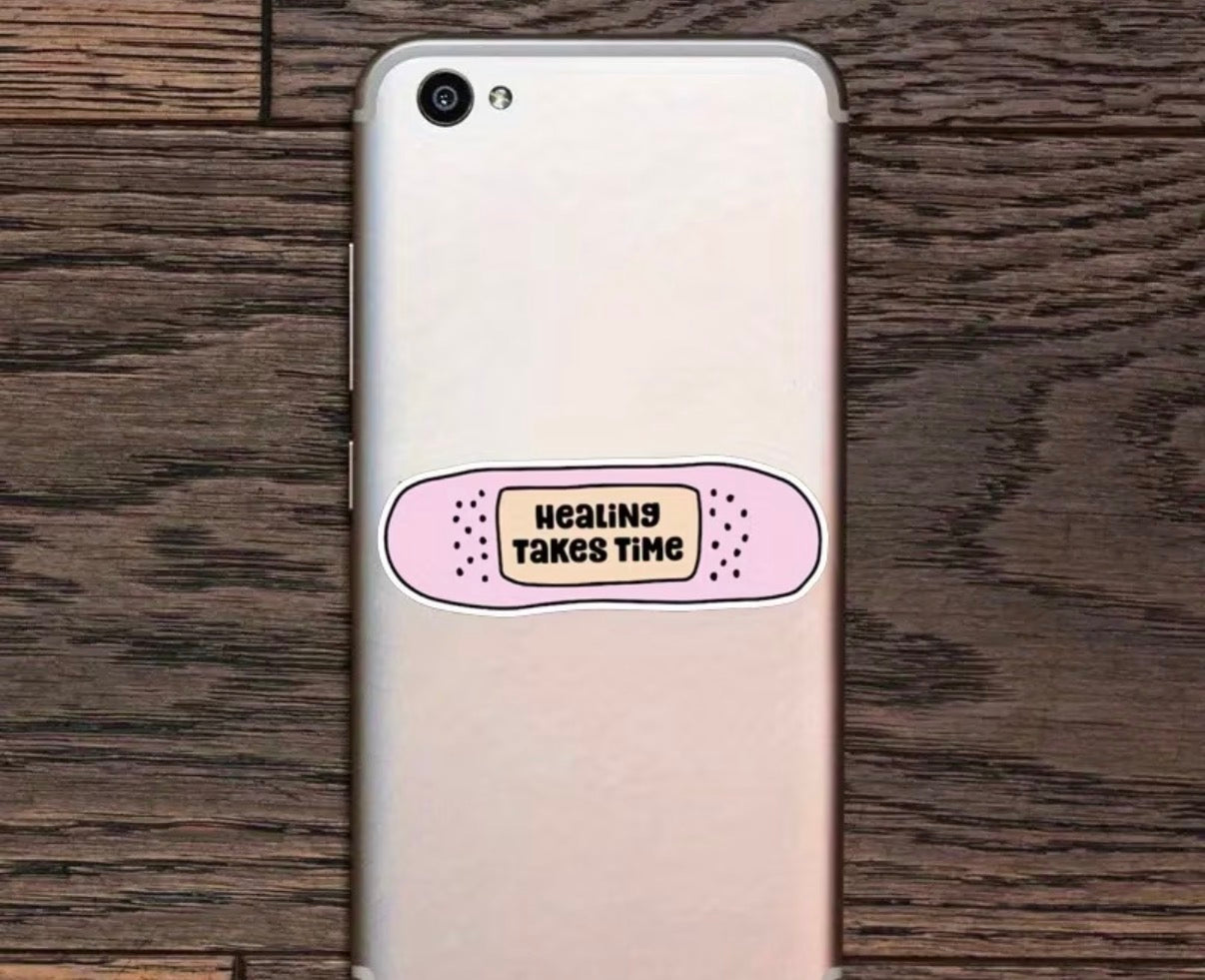 Healing Takes Time Sticker