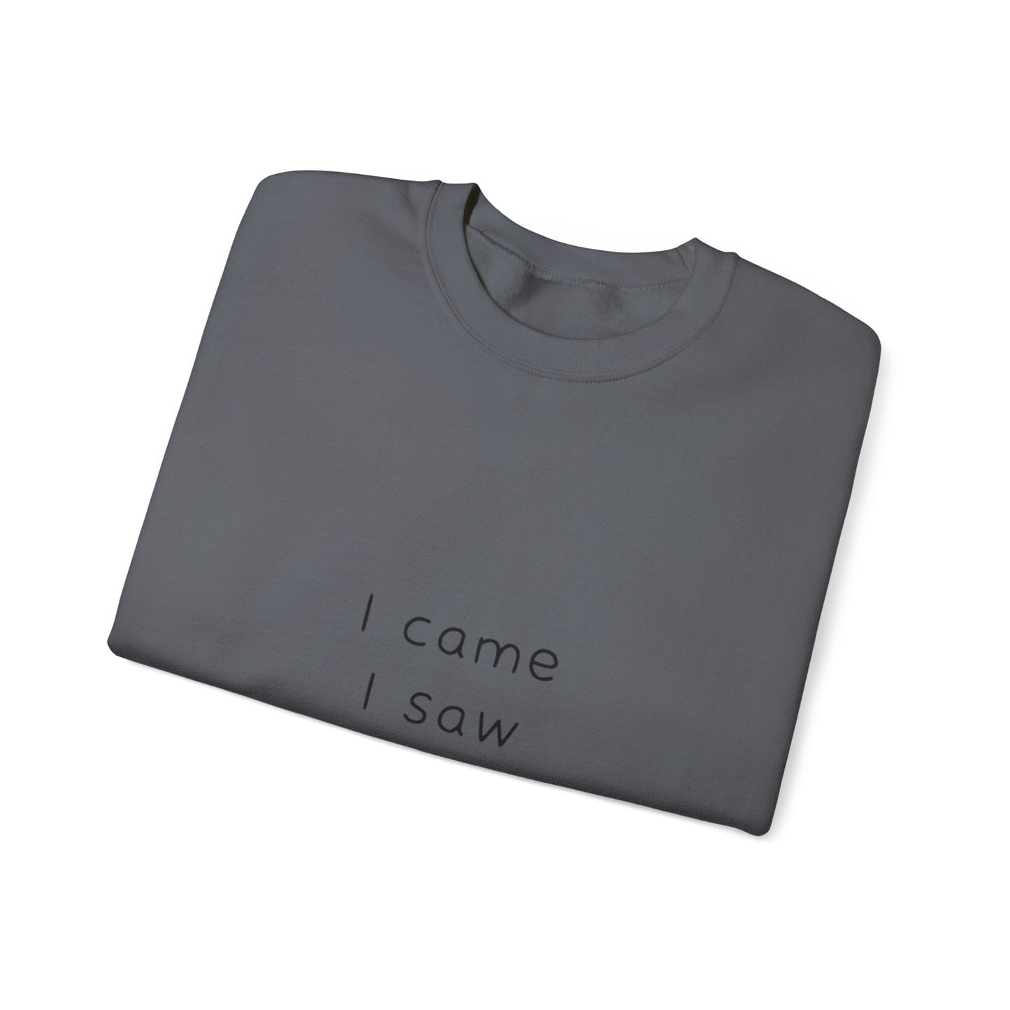 I Came I Saw I Had Anxiety So I Left Sweatshirt