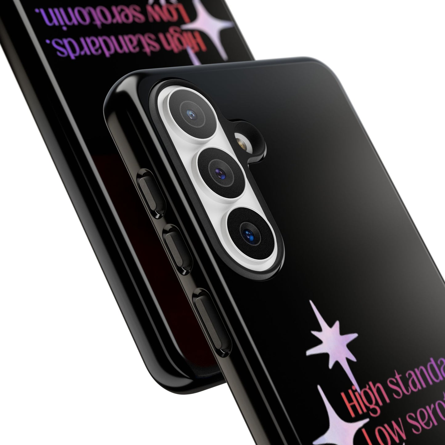 High Standards Low Serotonin Phone Case For iPhone And Samsung