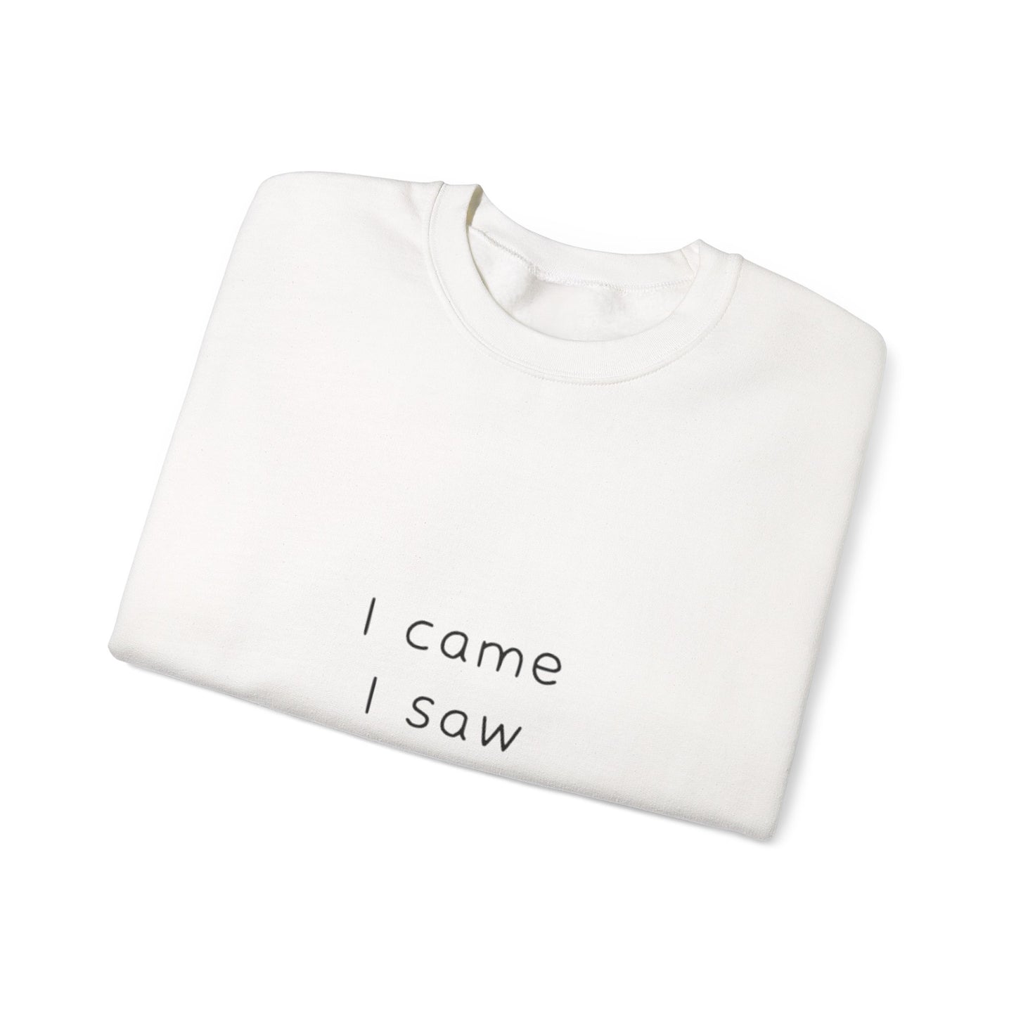I Came I Saw I Had Anxiety So I Left Sweatshirt