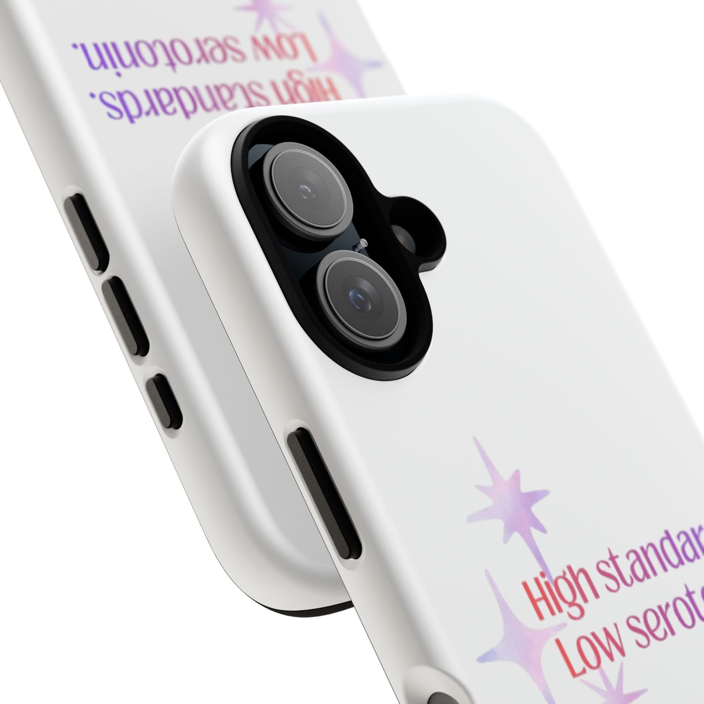 High Standards Low Serotonin Phone Case For iPhone And Samsung