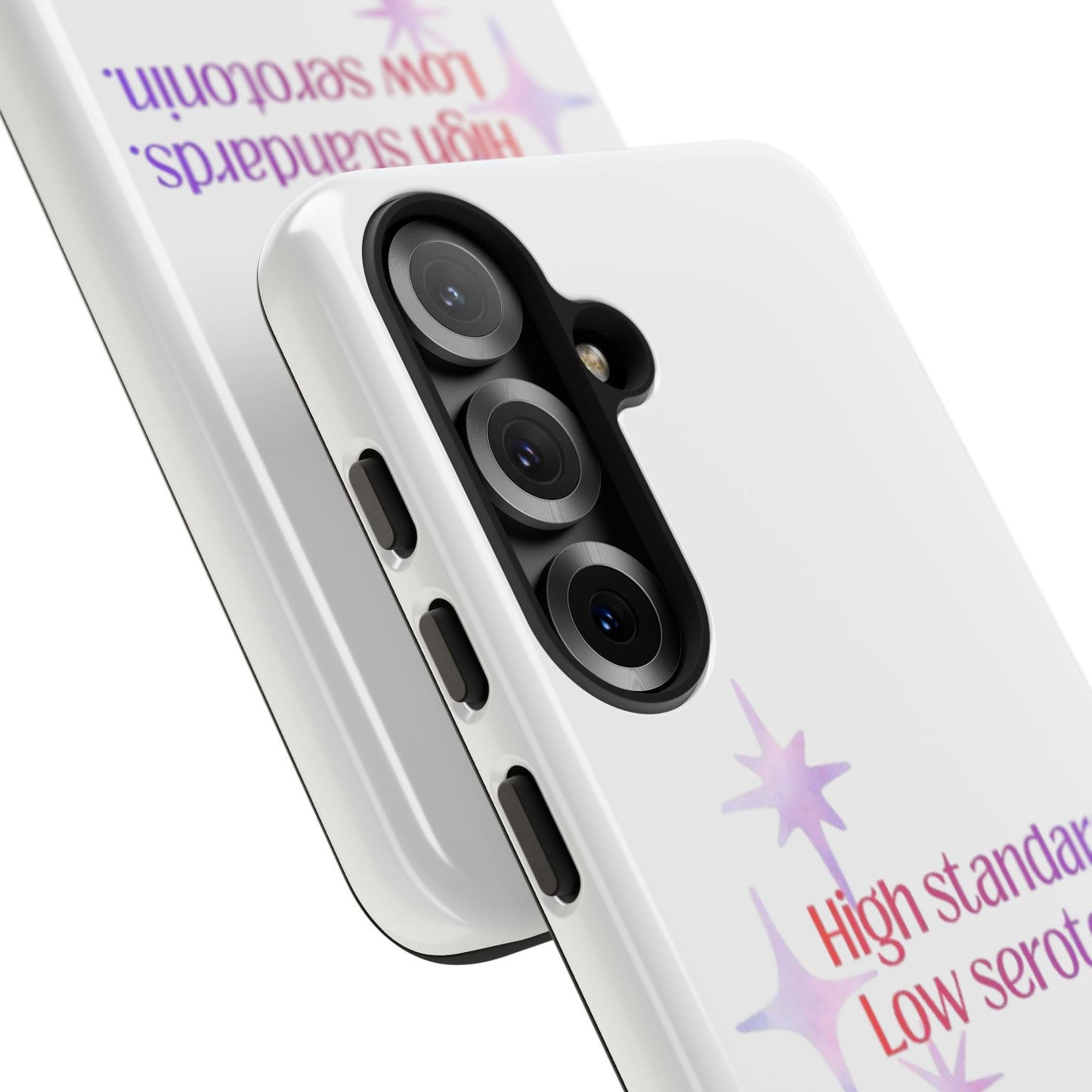 High Standards Low Serotonin Phone Case For iPhone And Samsung