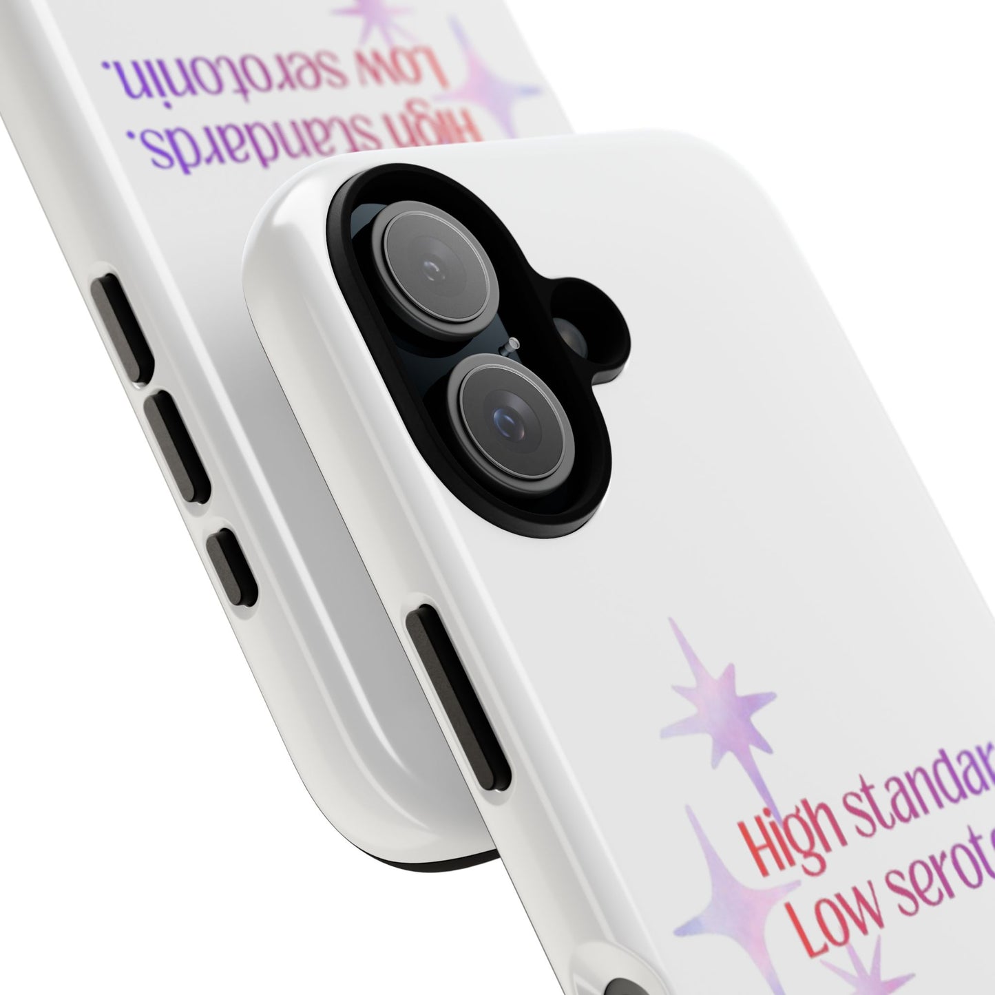 High Standards Low Serotonin Phone Case For iPhone And Samsung