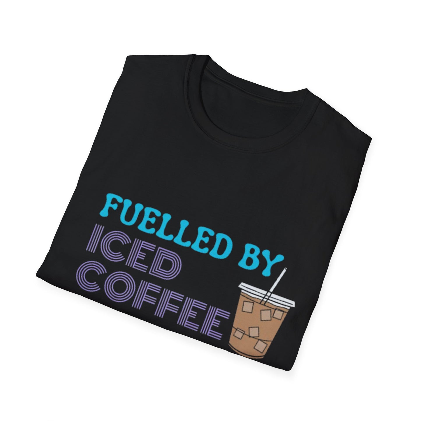 Fuelled by Iced Coffee and Anxiety T-Shirt