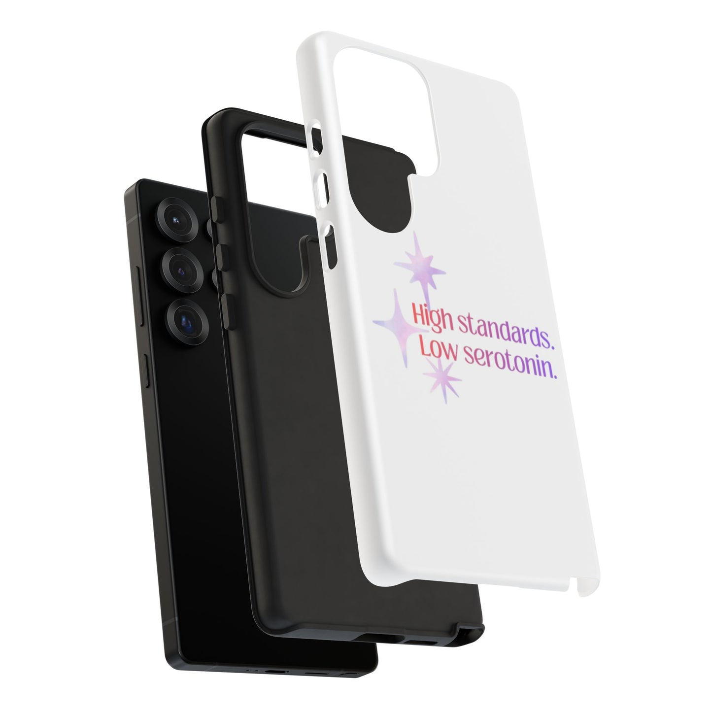 High Standards Low Serotonin Phone Case For iPhone And Samsung