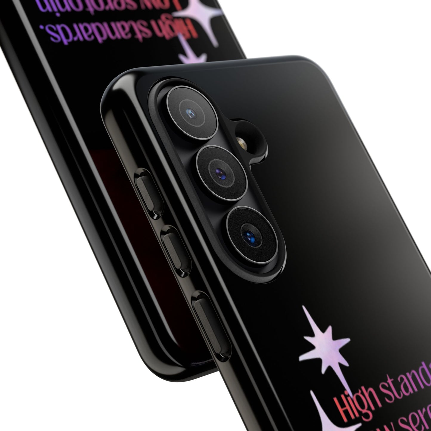 High Standards Low Serotonin Phone Case For iPhone And Samsung