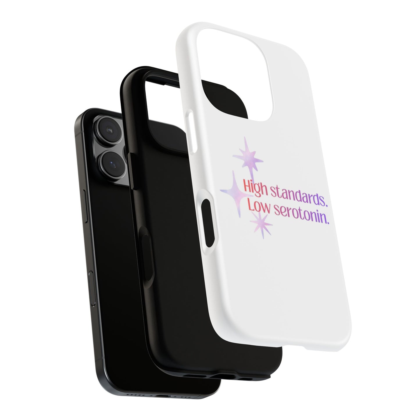 High Standards Low Serotonin Phone Case For iPhone And Samsung