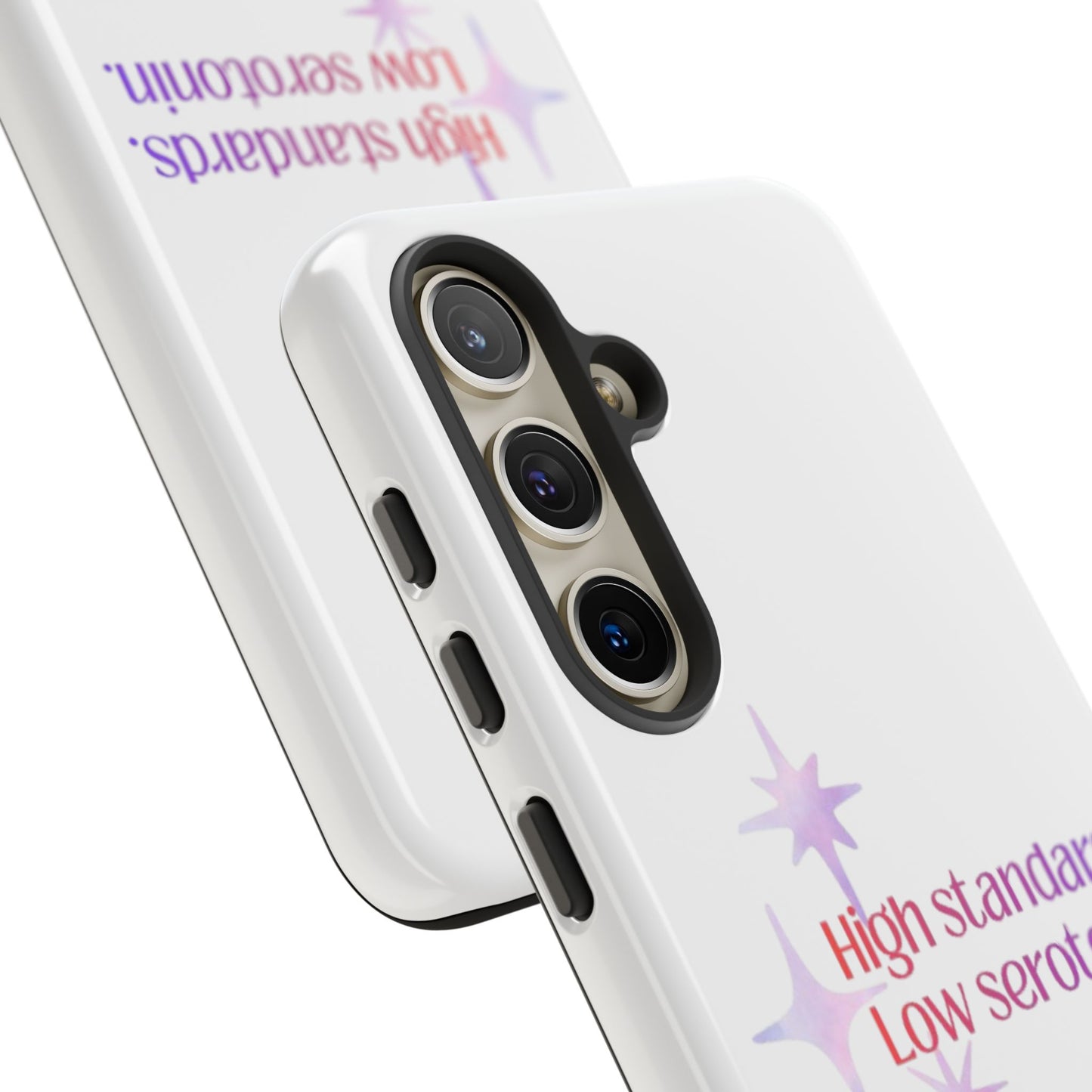 High Standards Low Serotonin Phone Case For iPhone And Samsung