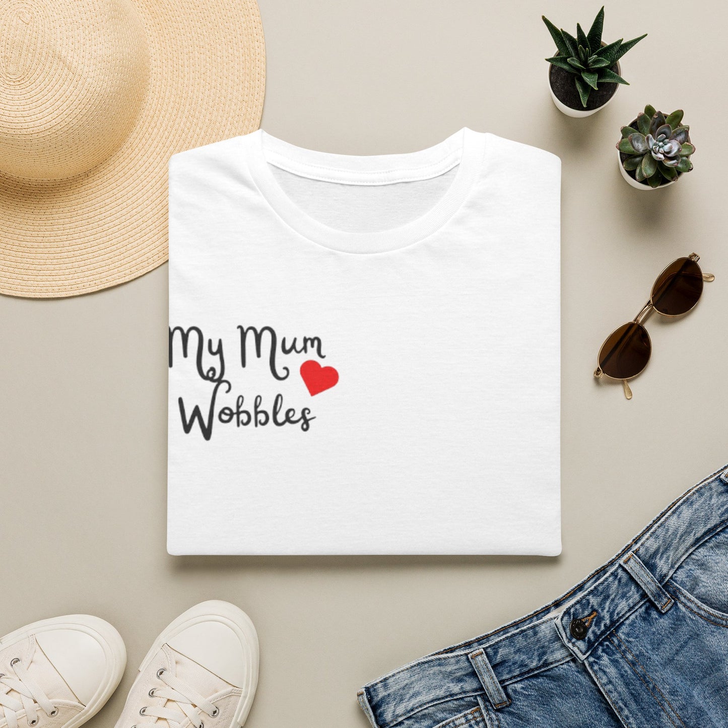 My Mum Wobbles - Parkinson’s Awareness T Shirt