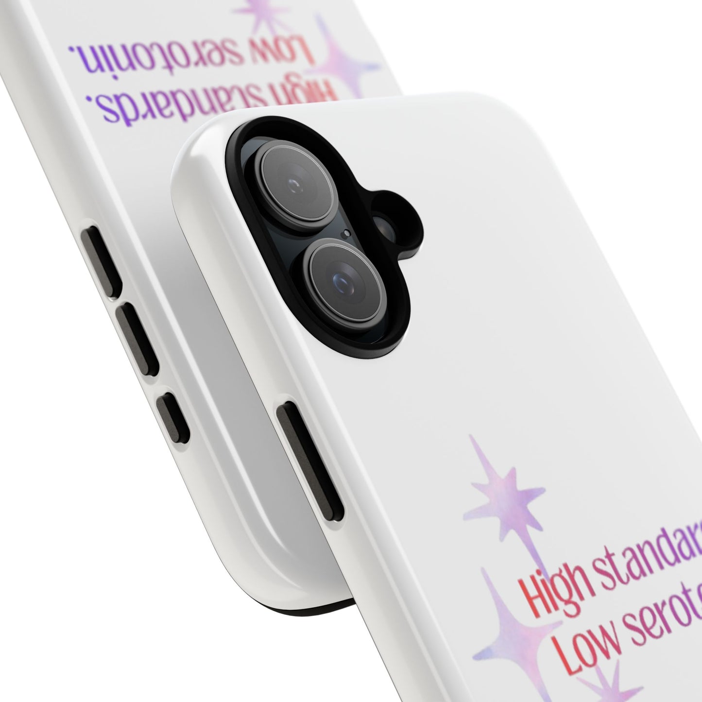 High Standards Low Serotonin Phone Case For iPhone And Samsung