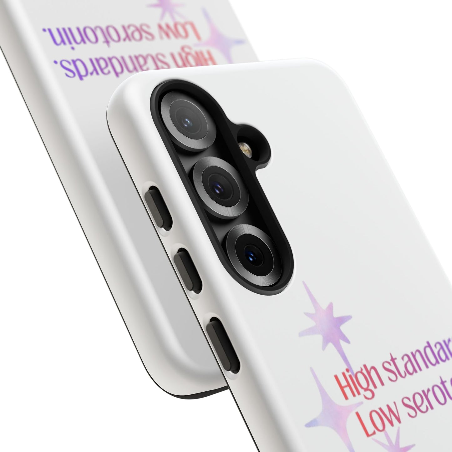 High Standards Low Serotonin Phone Case For iPhone And Samsung