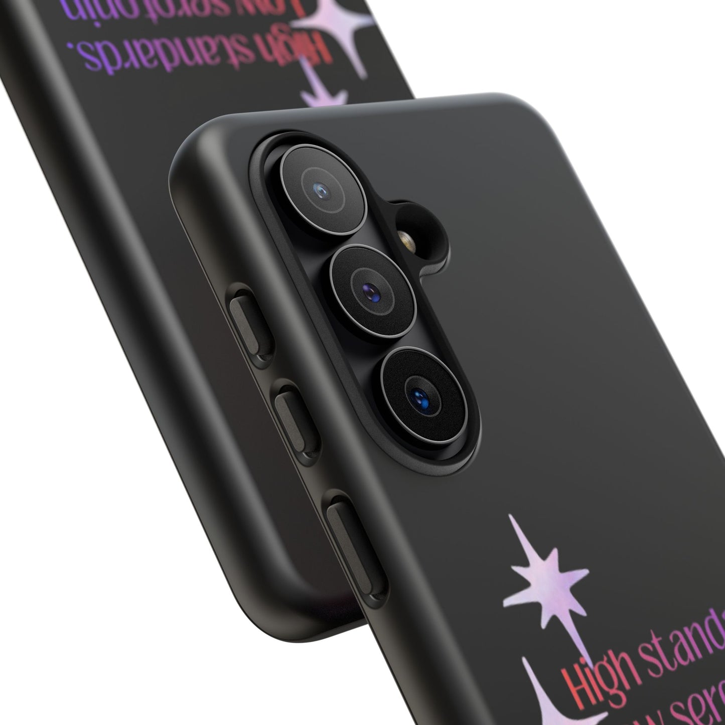 High Standards Low Serotonin Phone Case For iPhone And Samsung