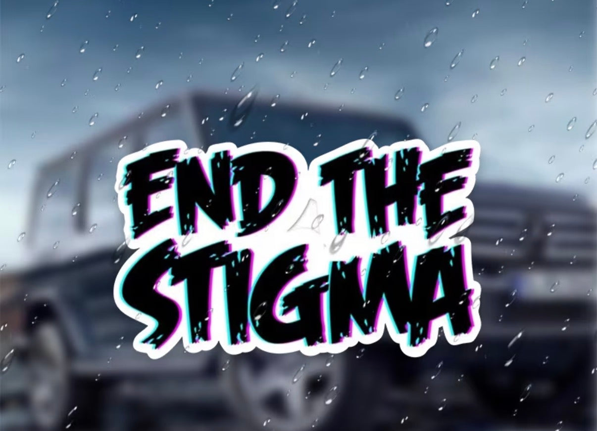End The Stigma Sticker