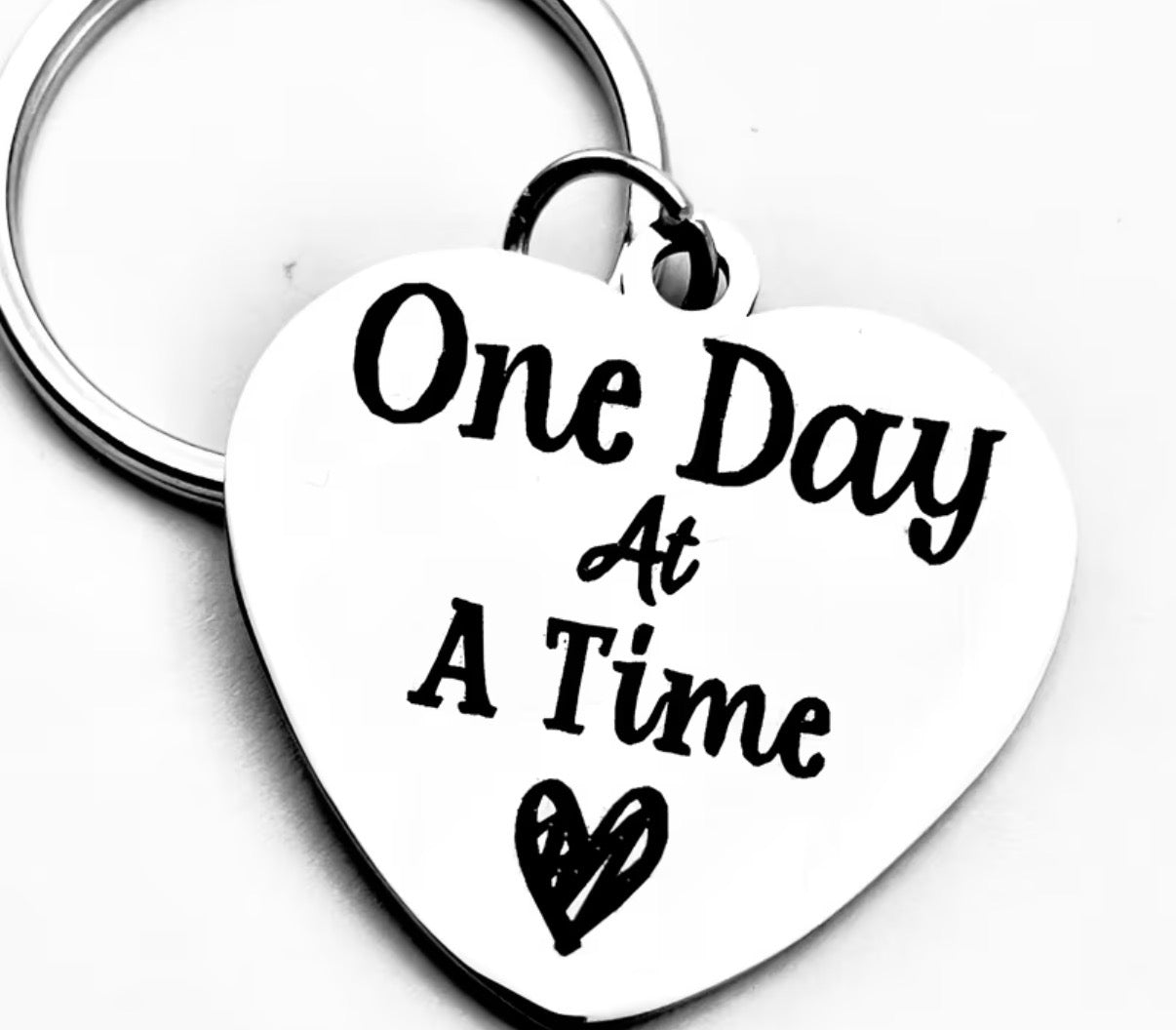 One Day At A Time Keyring/Keychain