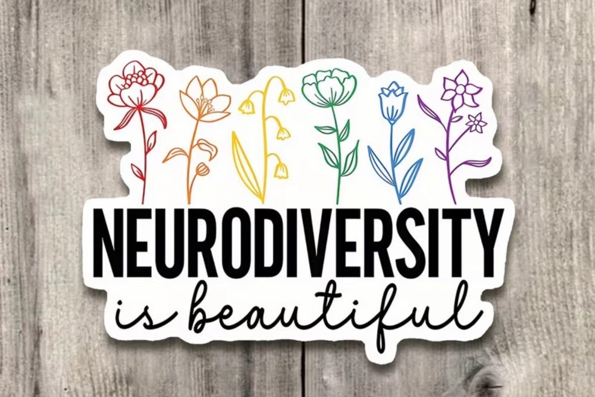 Neurodiversity Is Beautiful Sticker