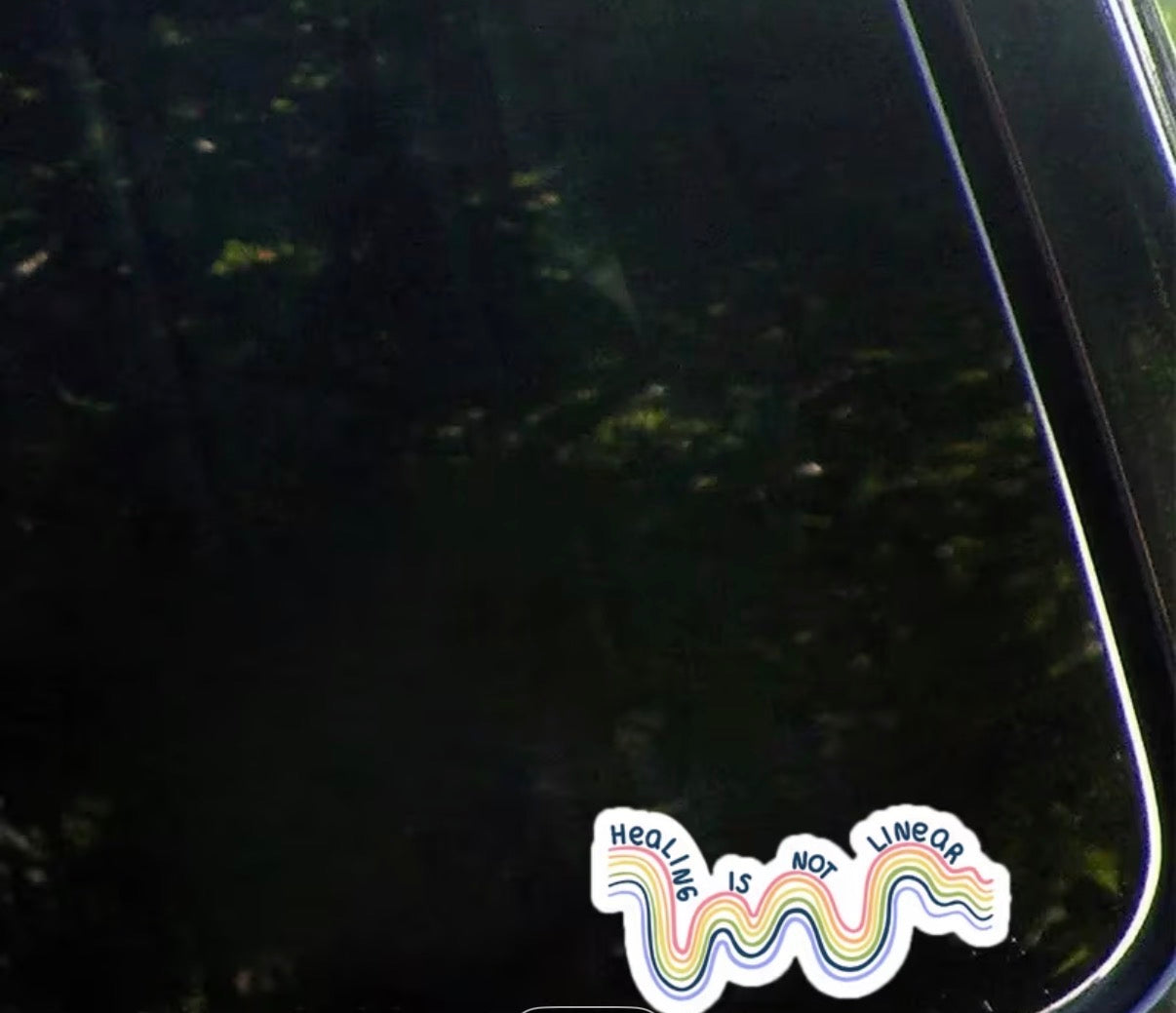 Healing Is Not Linear Sticker