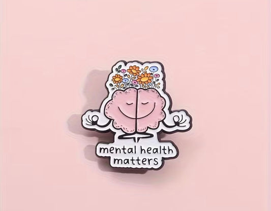 Mental Health Matters Badge/Pin