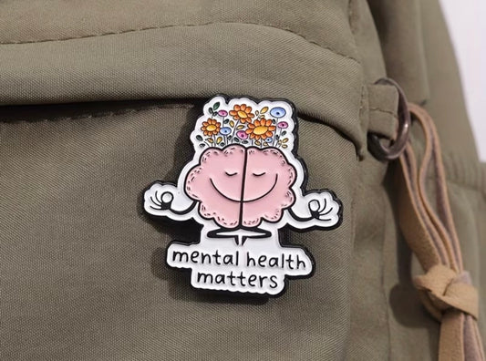 Mental Health Matters Badge/Pin