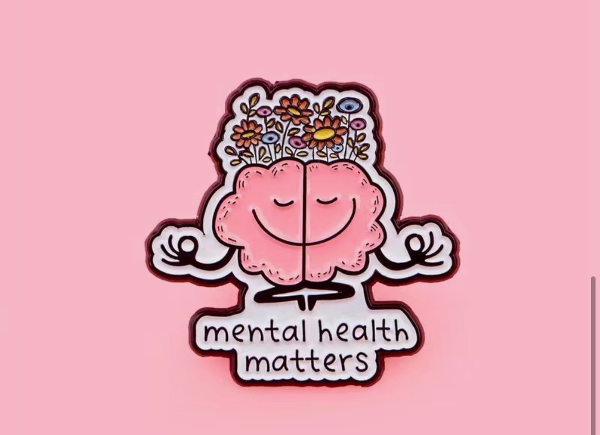 Mental Health Matters Badge/Pin