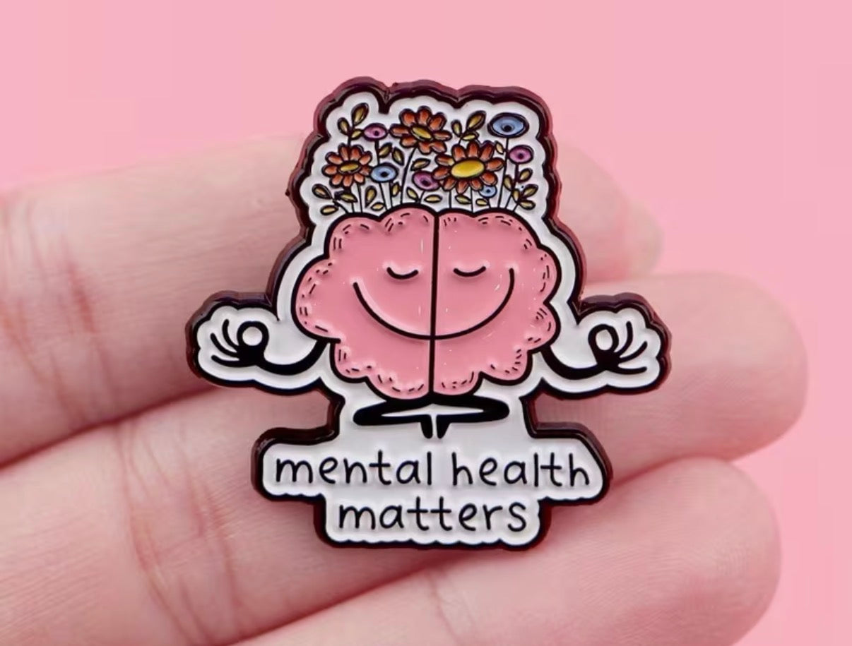 Mental Health Matters Badge/Pin